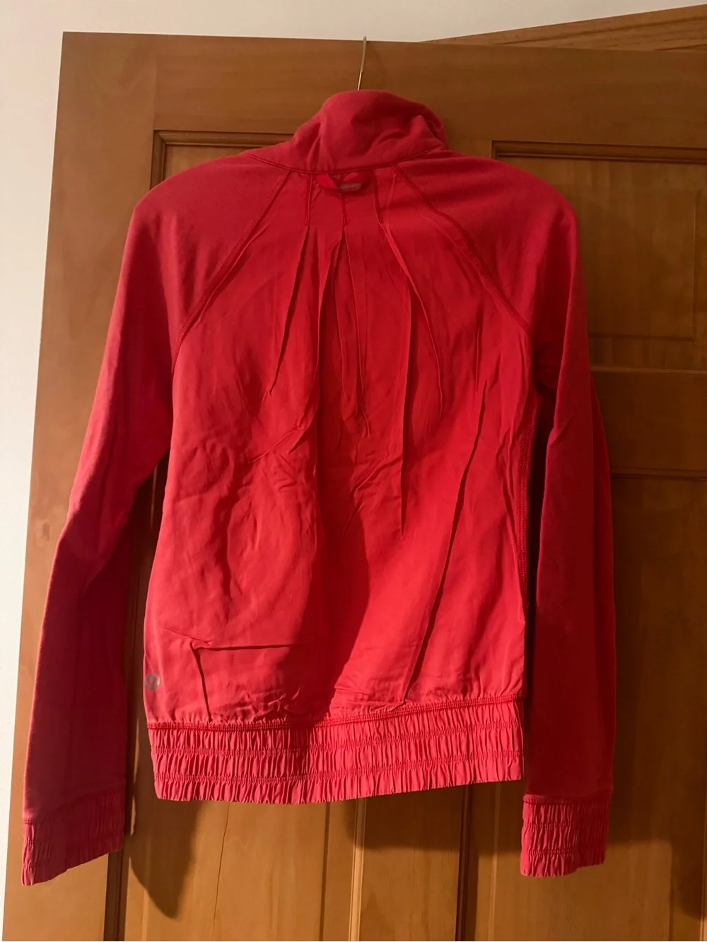 lululemon athletica Red Zip-Up Jacket - Kids Puffers & Coats